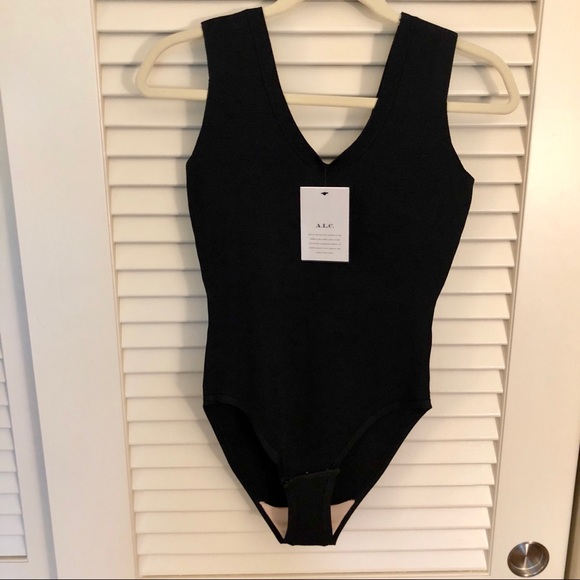 A.L.C. Tops - ALC Black Bodysuit